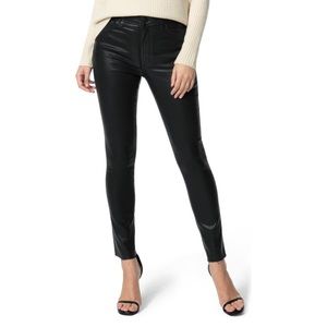 Like new Joe’s coated leather jeans
